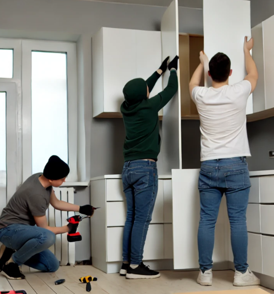 cabinet painting